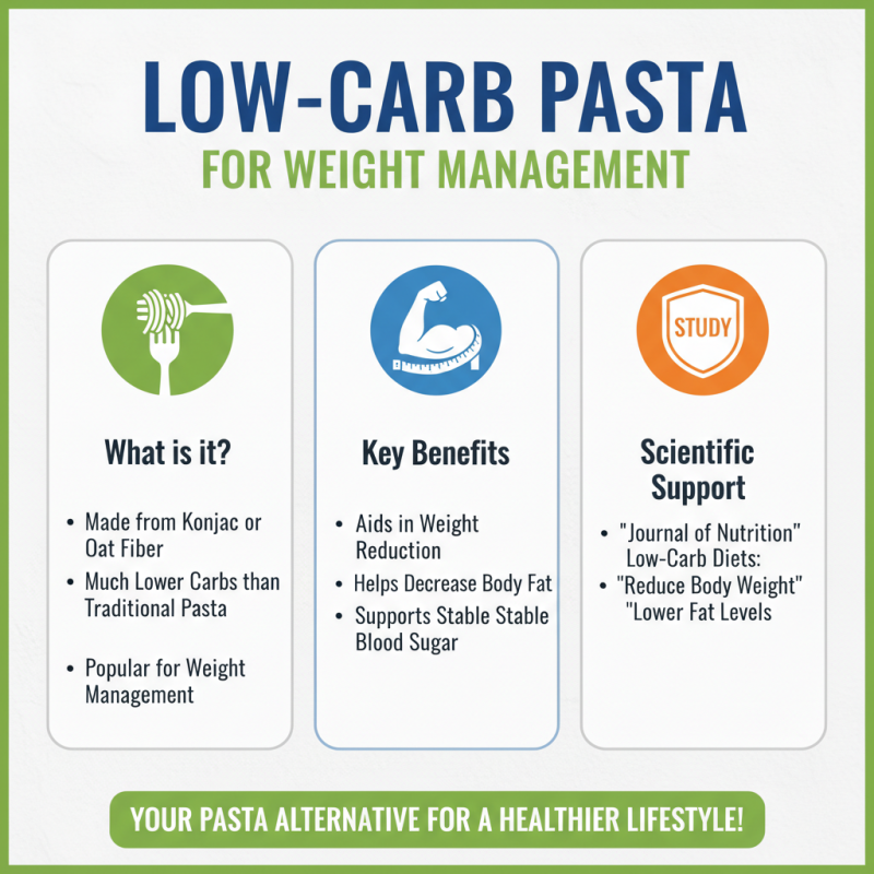 What is Low Carb Pasta Noodles and Benefits for Diet?