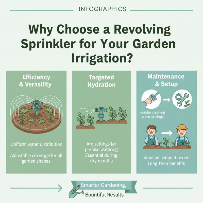 Why Choose a Revolving Sprinkler for Your Garden Irrigation?