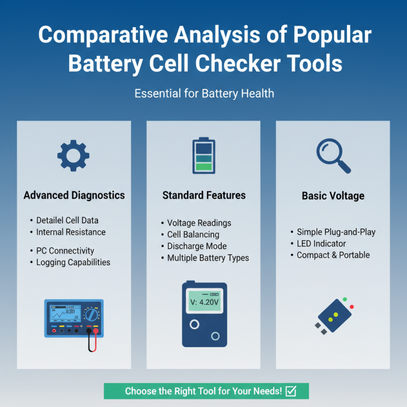 Top 10 Battery Cell Checker Tools You Need to Know?