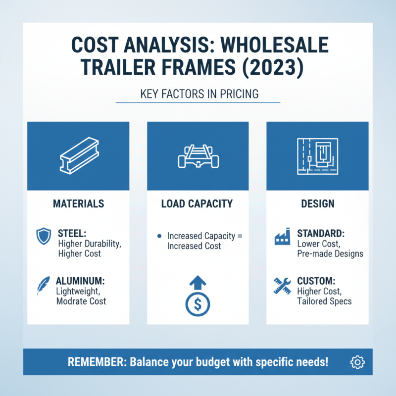 Top Wholesale High-Quality Trailer Frame Options for Your Needs?