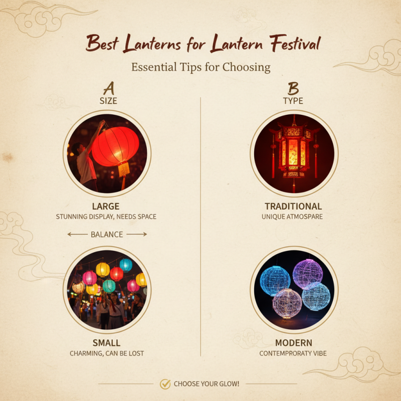 Best Lanterns for Lantern Festival Tips You Need to Know?