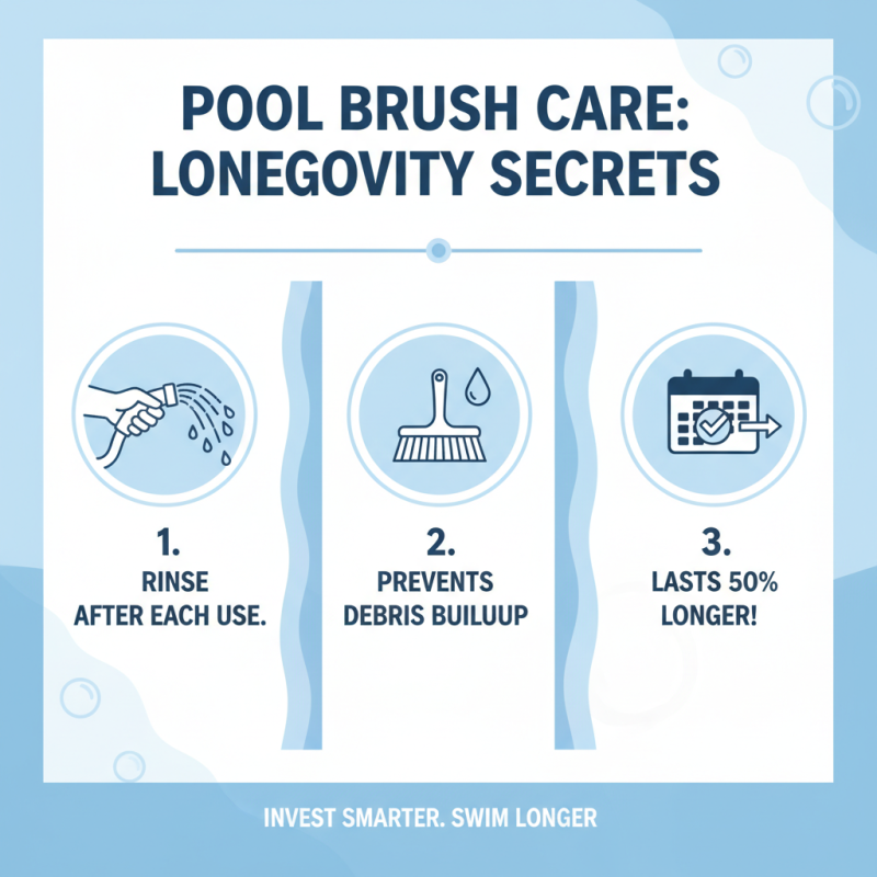 Why Choose a High Quality Wholesale Pool Wall Brush for Your Cleaning Needs?