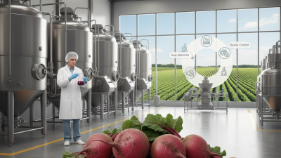 How to Choose a High Quality ODM Organic Beet Extract Factory?
