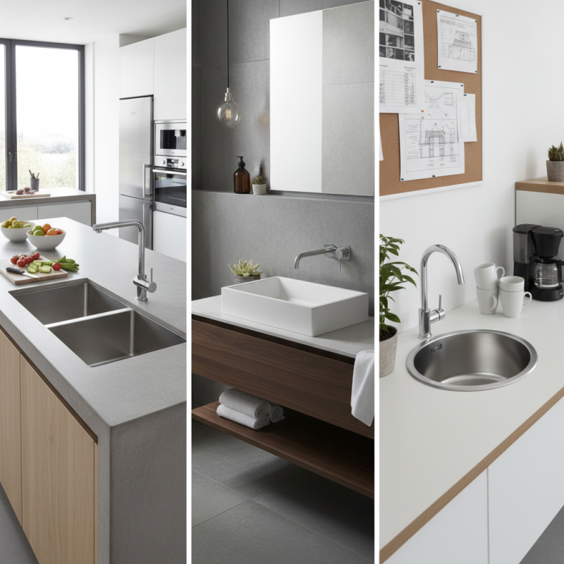 How to Choose the Best Stainless Steel Sink for Kitchen Bathroom Office?