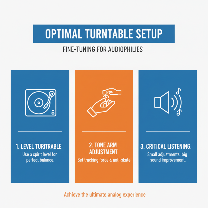 How to Set Up a Manual Turntable for Optimal Sound Quality?