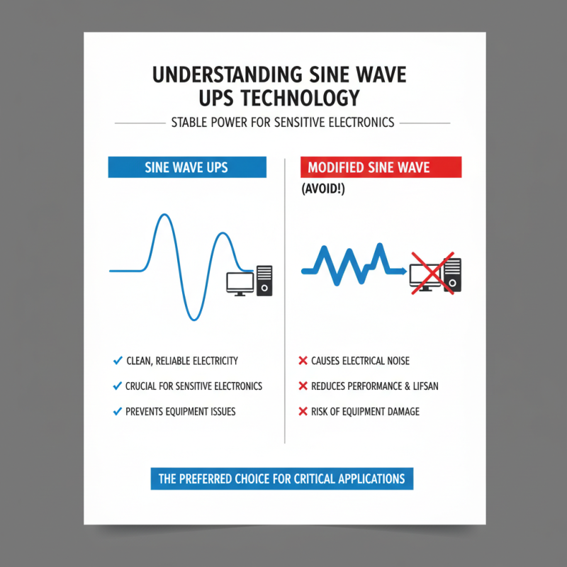 Sine Wave UPS Best Solutions for Uninterrupted Power Supply?