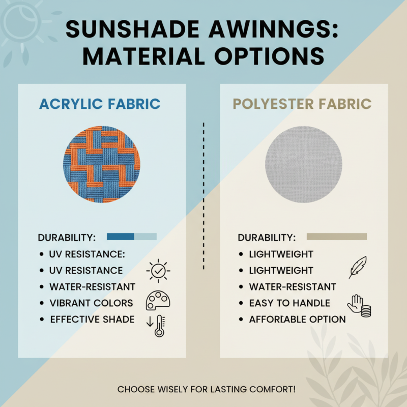 How to Choose the Best Sunshade Awning for Your Home?