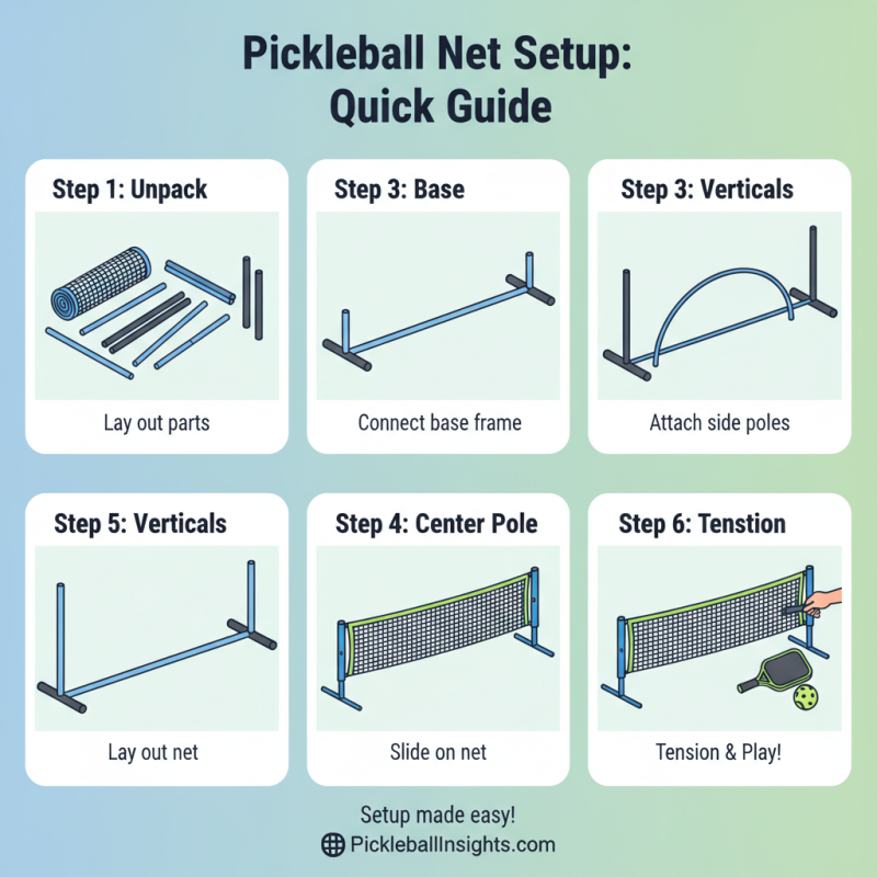 How to Properly Set Up a Pickleball Net for Beginners