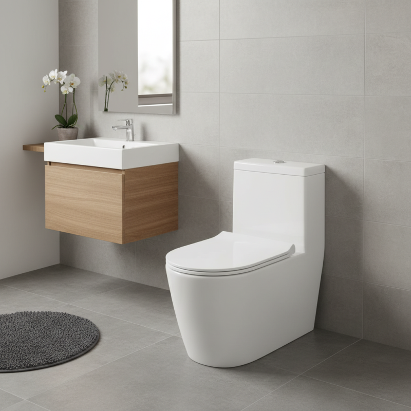 One Piece Elongated Toilet Benefits and Features Explained