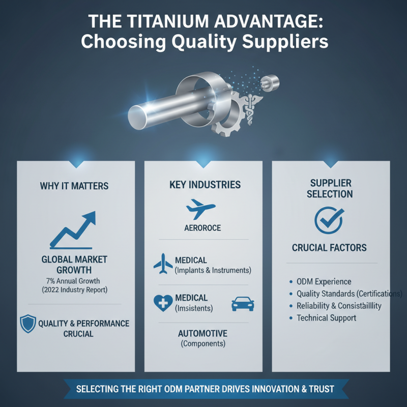10 Tips for Choosing the Right China ODM Titanium Rods Suppliers?