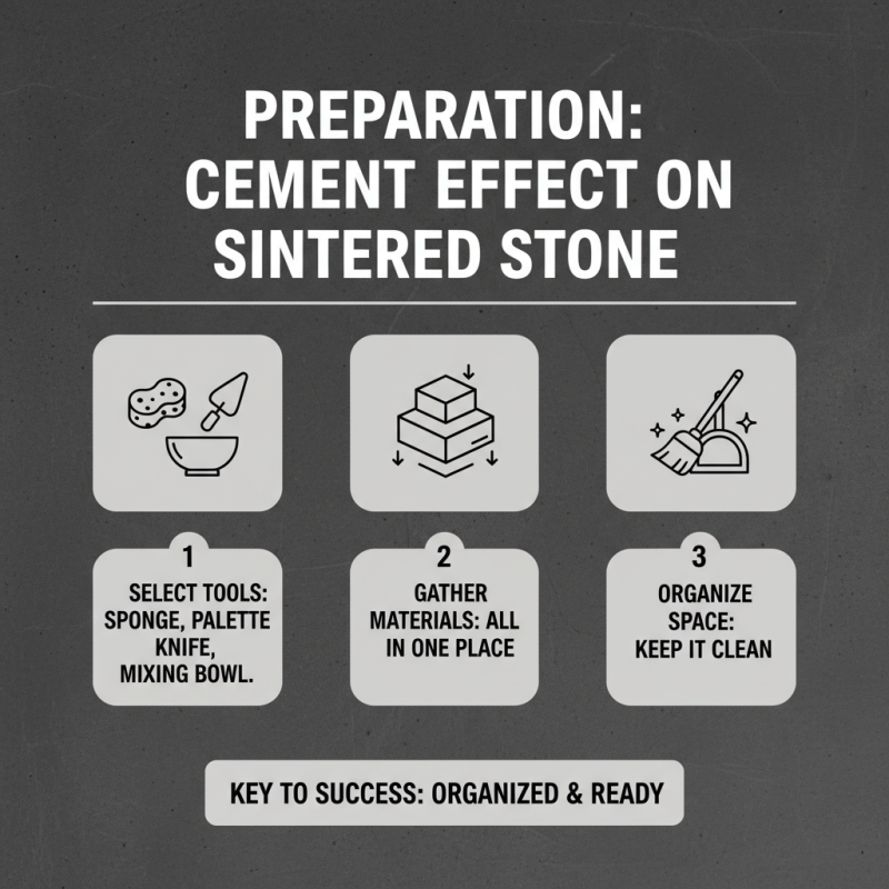 How to Achieve Cement Effect with Sintered Stone?