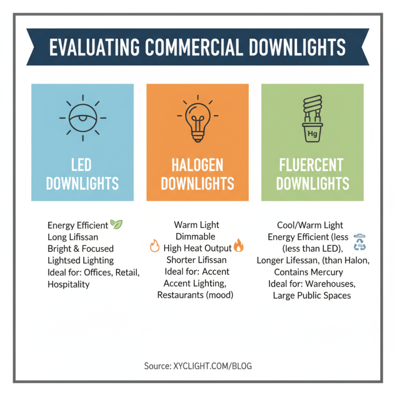 How to Choose the Right Commercial Down Light for Your Space?
