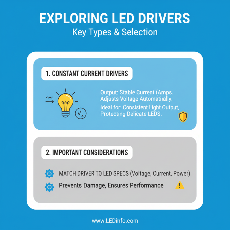 Top 10 Tips for Choosing the Right LED Driver for Your Project?