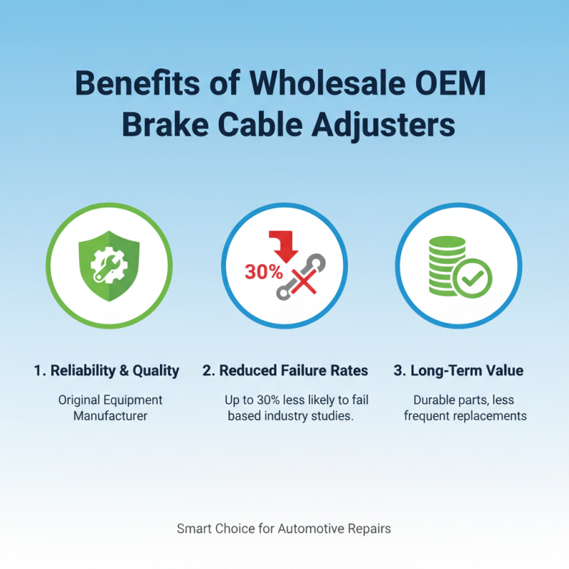 Why Choose Wholesale OEM Brake Cable Adjuster for Your Automotive Needs?