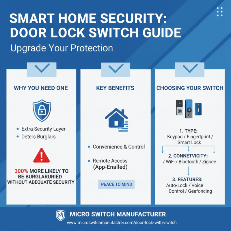 Why Use a Door Lock Switch for Home Security?