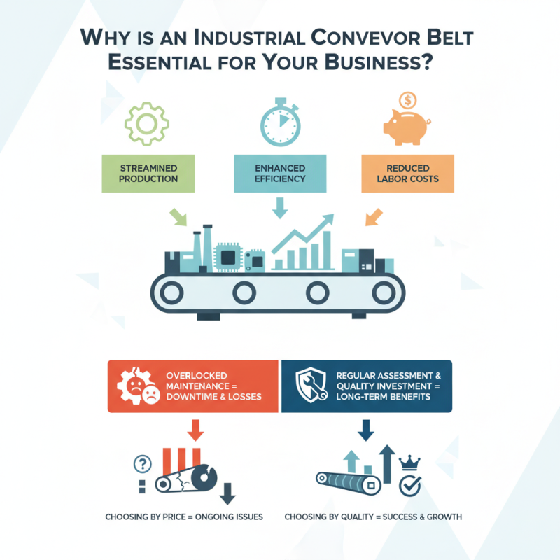 Why is an Industrial Conveyor Belt Essential for Your Business?