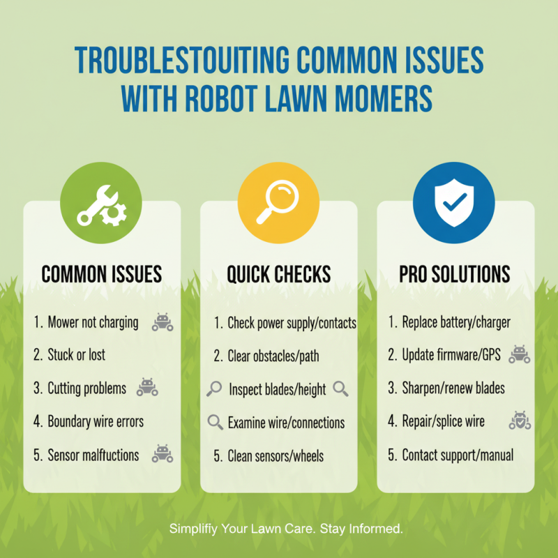 Top 10 Auto Robot Lawn Mower Tips for Effortless Lawn Care?