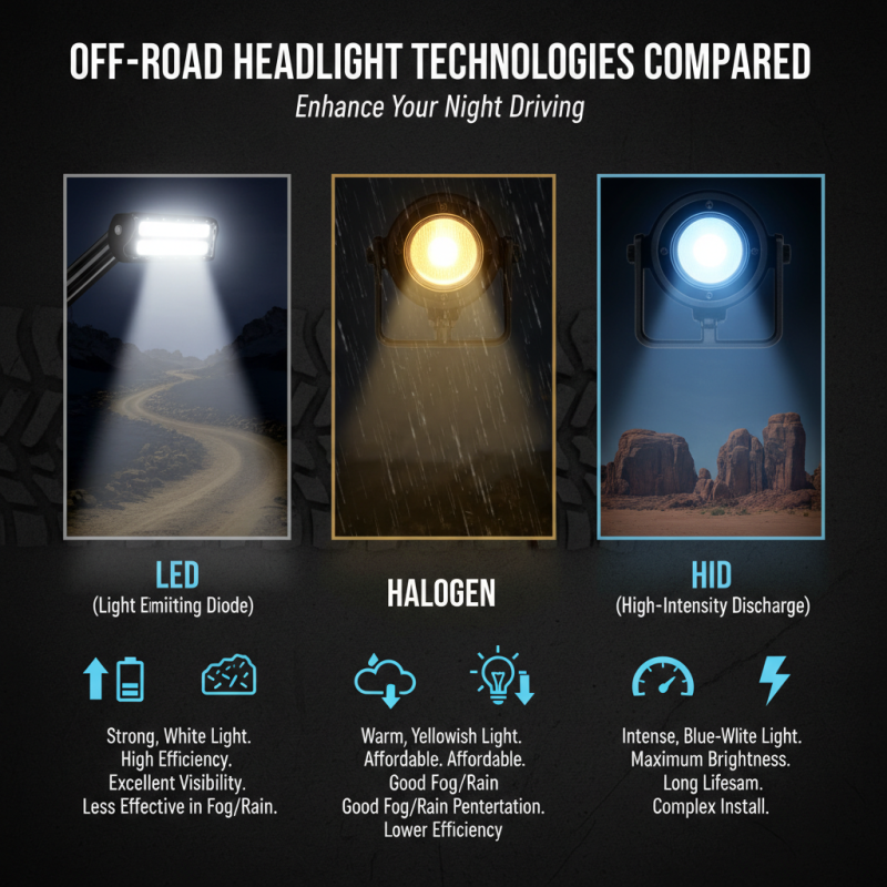 Top 10 Off Road Headlights for Ultimate Night Driving Performance?