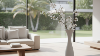 Why Choose a Tall White Modern Vase for Home Decor?