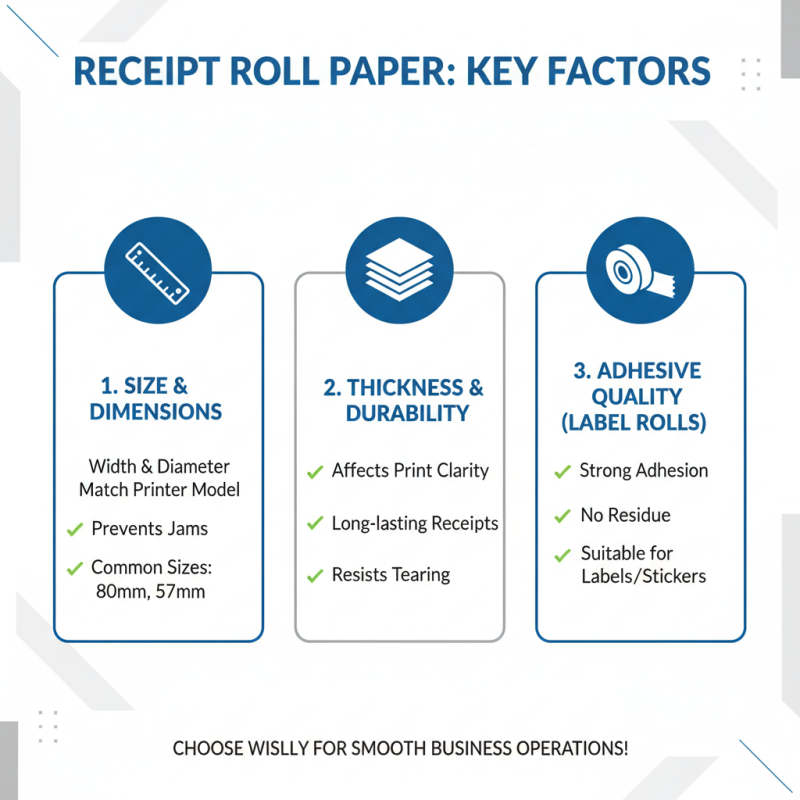 Best Paper Receipt Rolls for Your Business Needs?