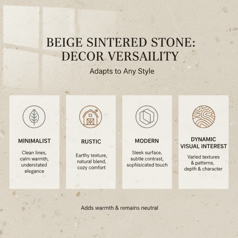 Why Choose Beige Sintered Stone for Your Home Renovation?