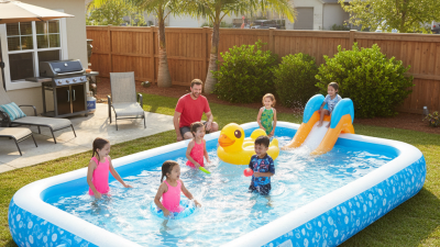 ¿Por qué las piscinas hinchables se vuelven populares en verano?
