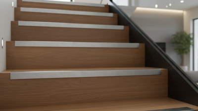 Best Aluminum Step Edge Trim Options for Safe Staircases?