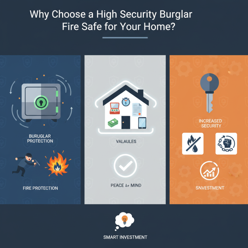 Why Choose a High Security Burglar Fire Safe for Your Home?