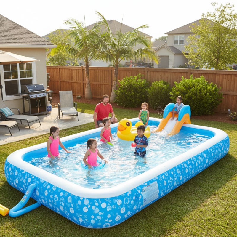 Why Do Blow Up Swim Pools Become Popular in Summer?
