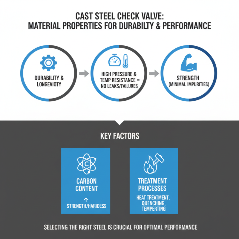 How to Choose the Right Cast Steel Check Valve for Your Needs?