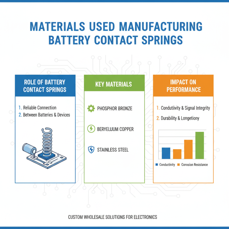 What is Custom Wholesale Battery Contact Spring and Its Applications?