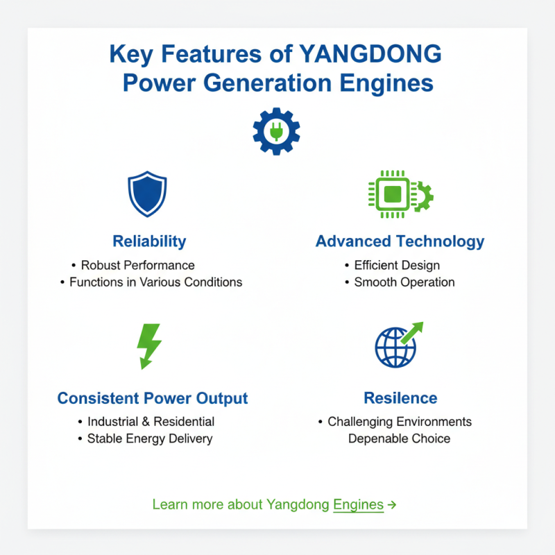 Why Choose YANGDONG Power Generation Engines for Your Needs?