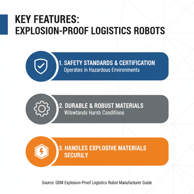 How to Choose a High Quality ODM Explosion Proof Logistics Robot Manufacturer?