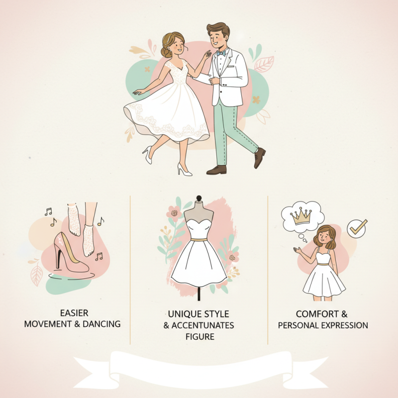 Why Choose Short Bridal Dresses for Your Wedding Day?