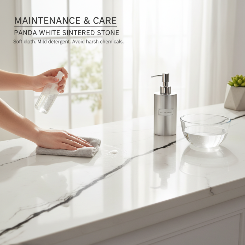 What is Panda White Sintered Stone and Why is it Popular?