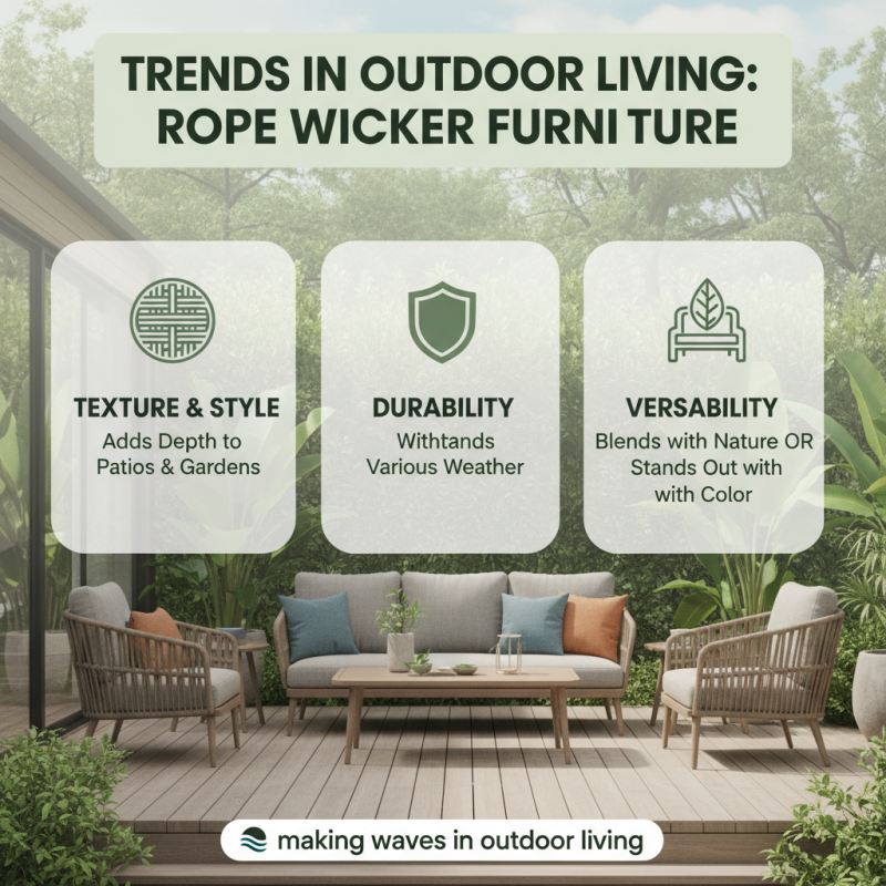 2026 Best Rope Wicker Patio Furniture Options for Your Home?