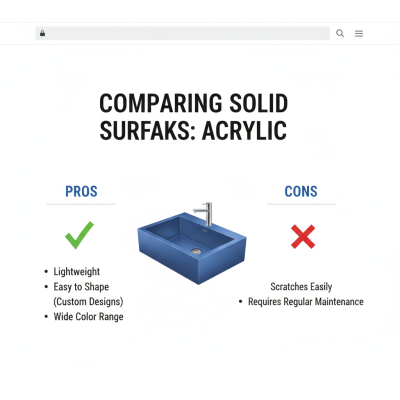 Best Custom Solid Surface Integral Sink Supplier for Your Needs?