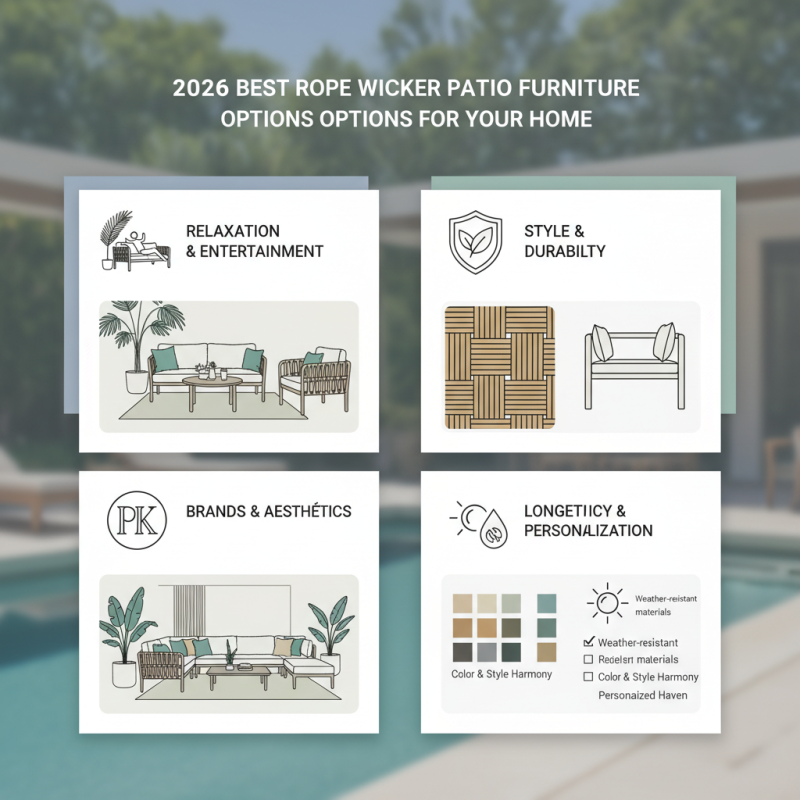 2026 Best Rope Wicker Patio Furniture Options for Your Home?