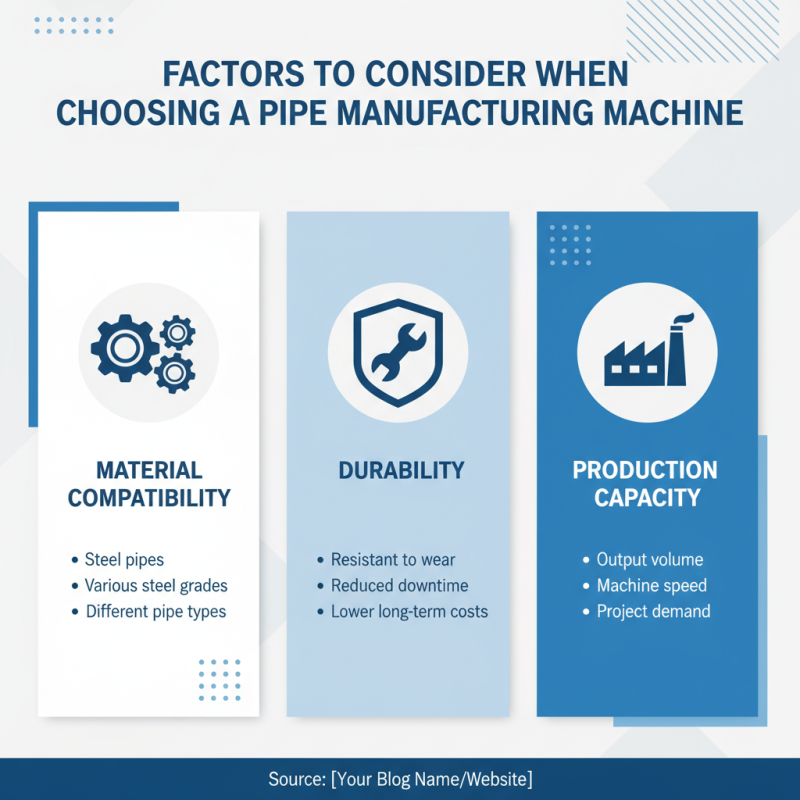 Why Choose Pipe Manufacturing Machine for Your Production Needs?
