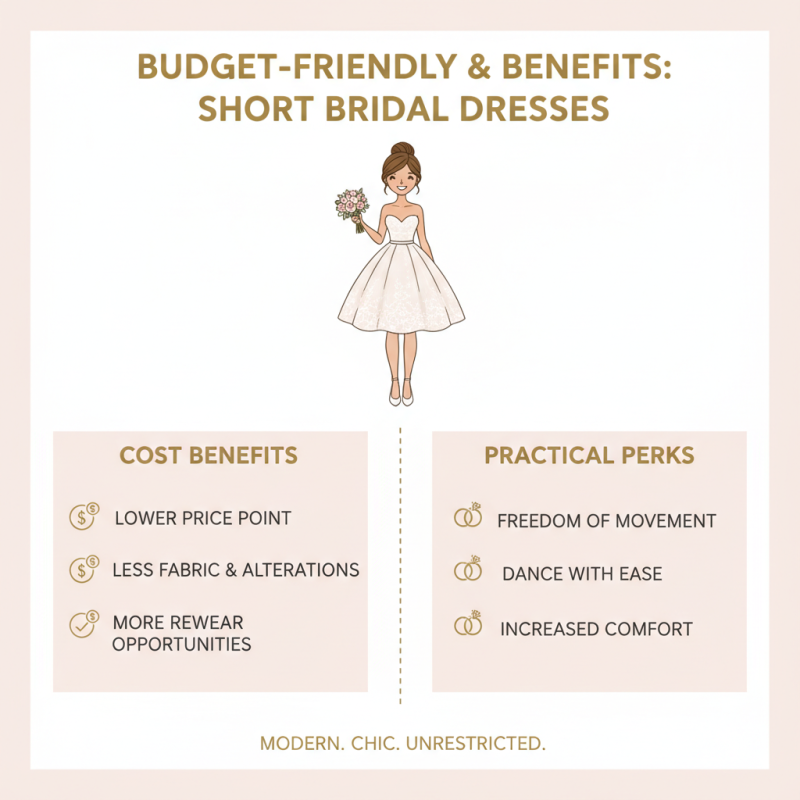 Why Choose Short Bridal Dresses for Your Wedding Day?