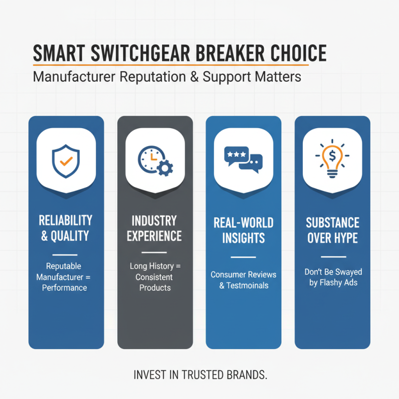Top 5 Tips for Choosing Switchgear Breakers for Your Needs?