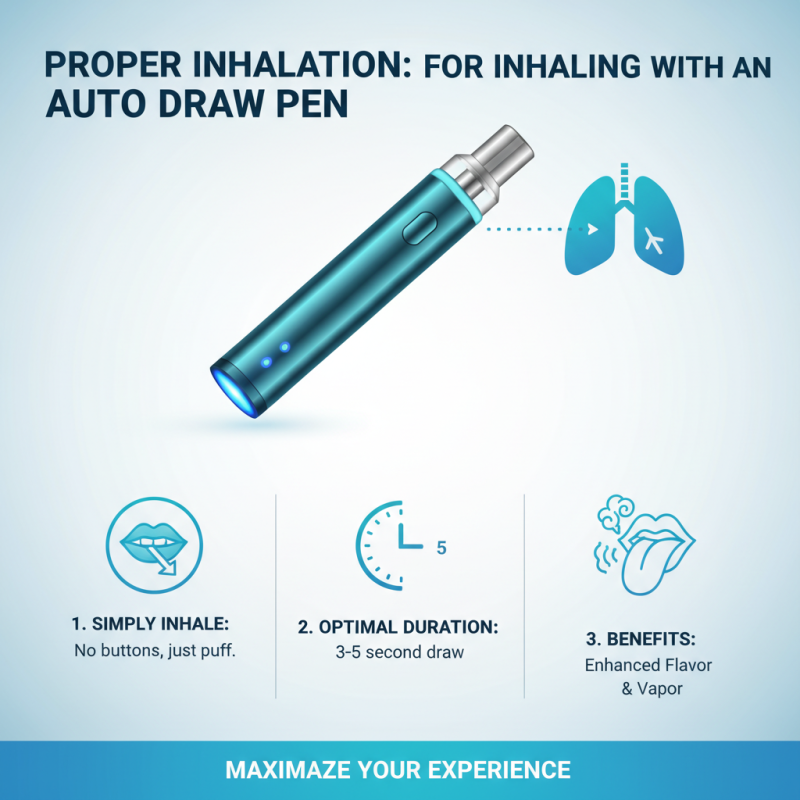 How to Use an Auto Draw Vape Pen Effectively?