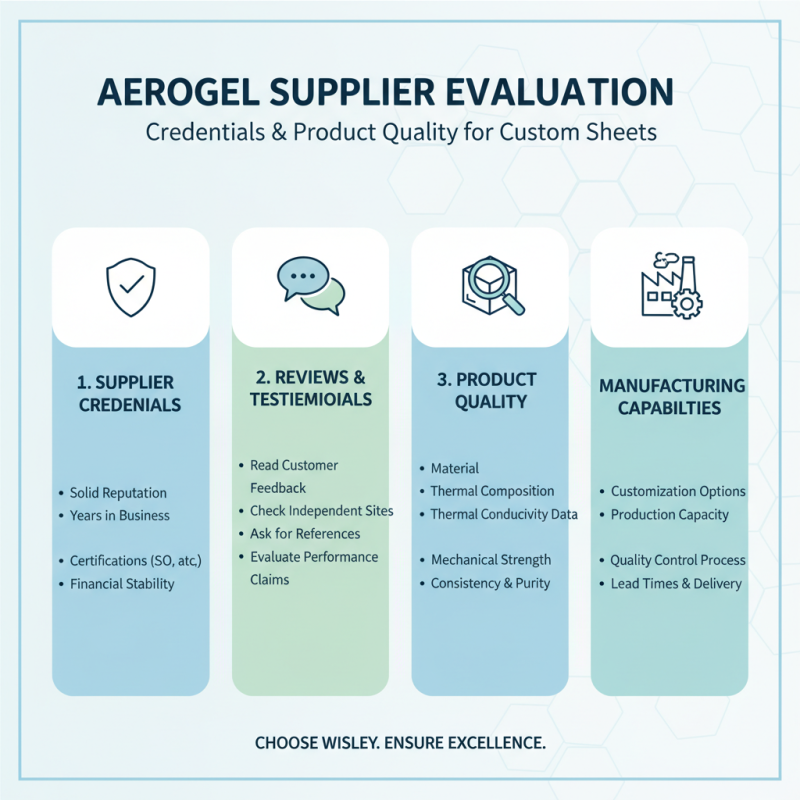 How to Choose Wholesale Custom Aerogel Sheets for Your Projects?