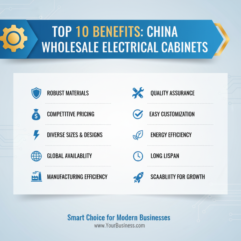 Top 10 Benefits of China Wholesale Electrical Cabinets for Your Business?