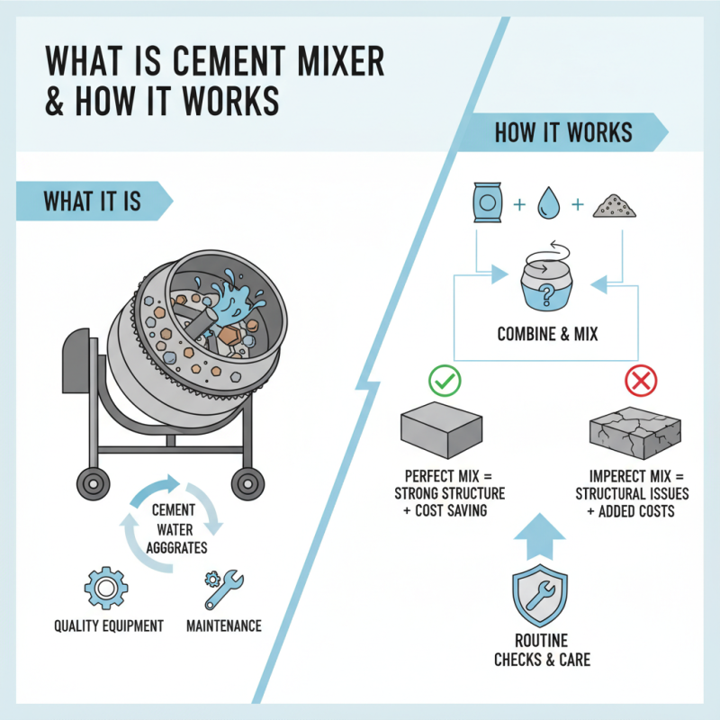 What Is a Cement Mixer and How Does It Work?