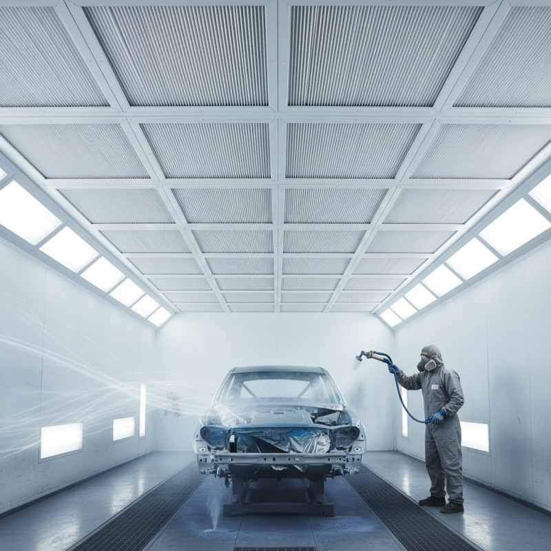 Why F5 Ceiling Filters are the "Game-Changer" for Industrial Spray Booths