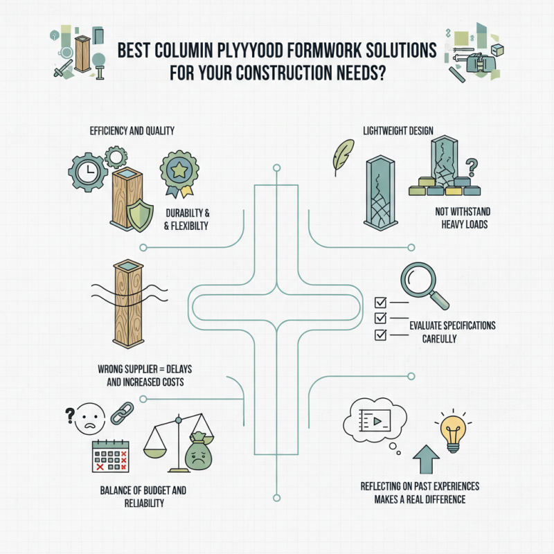 Best Column Plywood Formwork Solutions for Your Construction Needs?