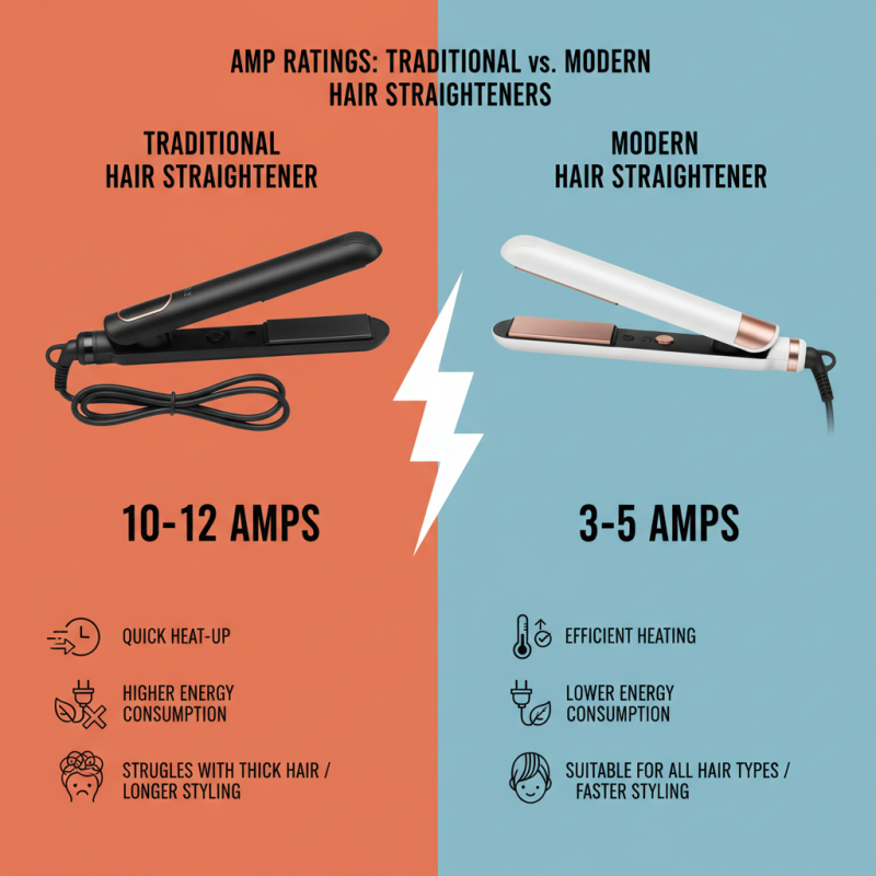 How Many Amps Does A Hair Straightener Use in 2026?