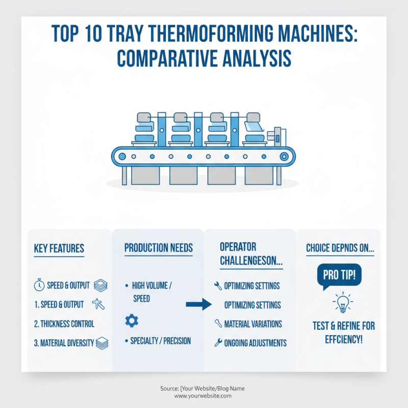Top 10 Tray Thermoforming Machines for Efficient Production?