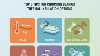 Top 5 Tips for Choosing Blanket Thermal Insulation Options?